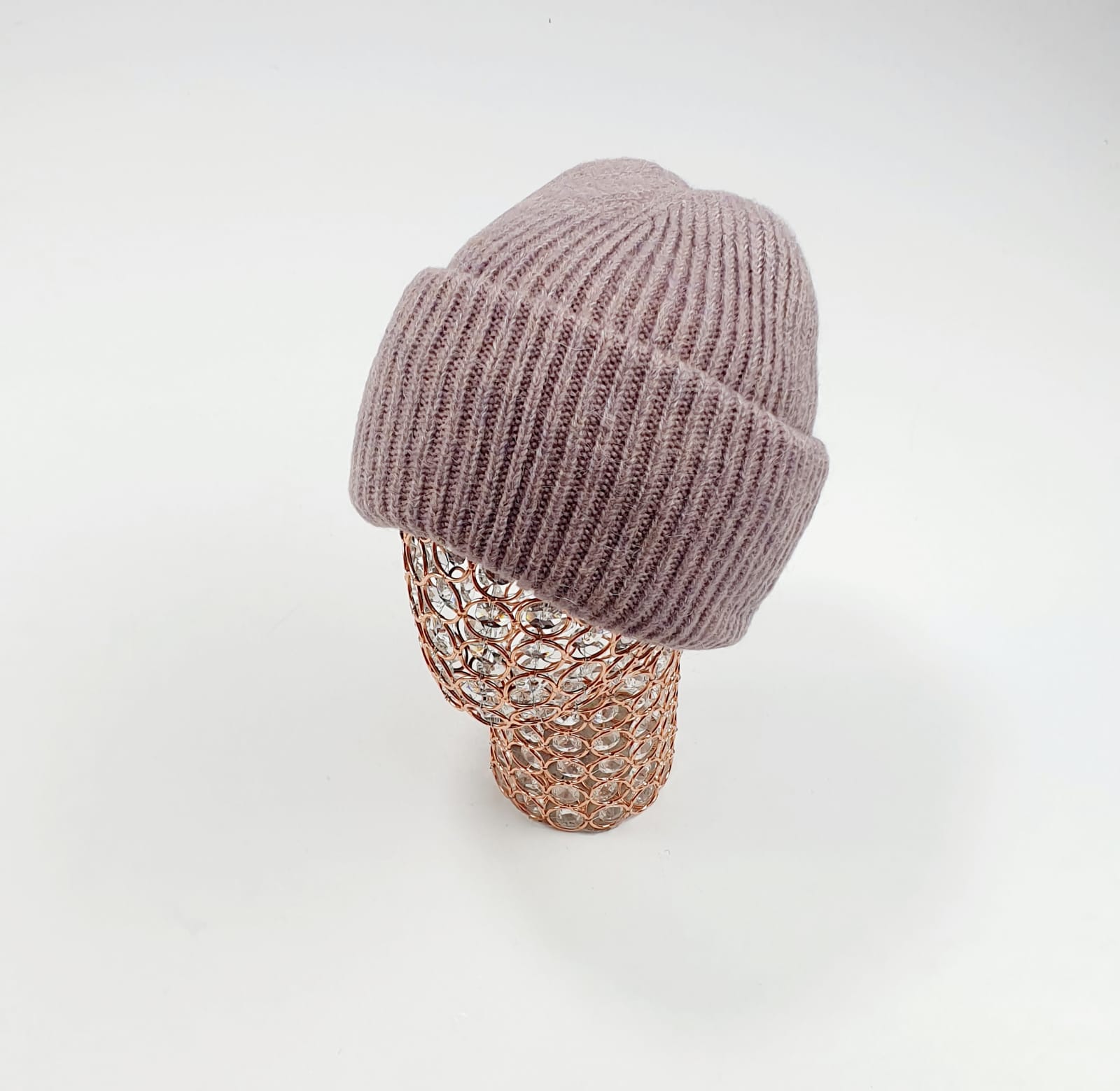 Шапка Ева Пушистые Мартин (т.фуксия)