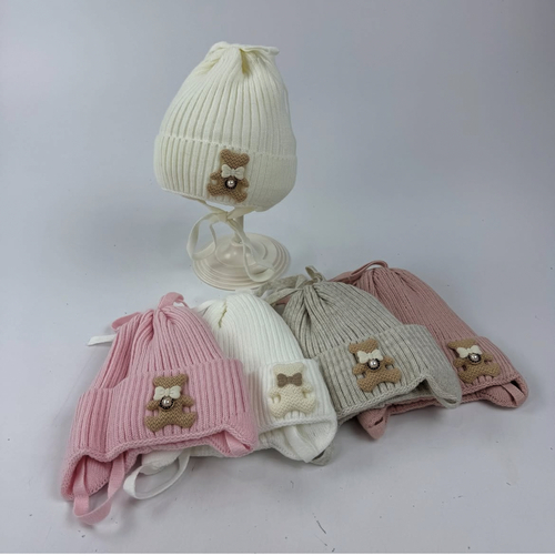 Шапка Teddy с зав. арт.68254 Тамара дев. 44-46 (микс)