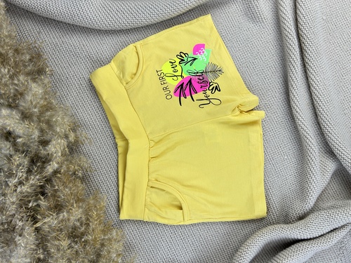 Шорты OUR FIRST арт.18104 Lumina kids дев. 8-12 (желтый)