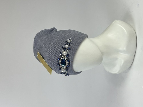 Шапка Кароза Хейсон от.ожерелье (фиолетовый.меланж)