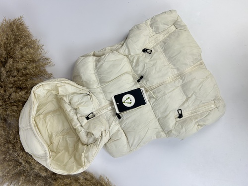 Жилет с капюшоном арт.91# Ronlee Cootelo дев. 116-140 (молочный)