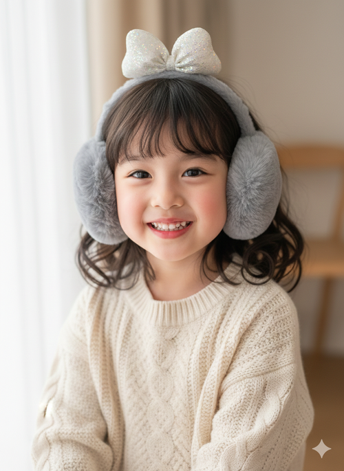 Наушники Бантик арт.MAK-18 дев. one size (микс)