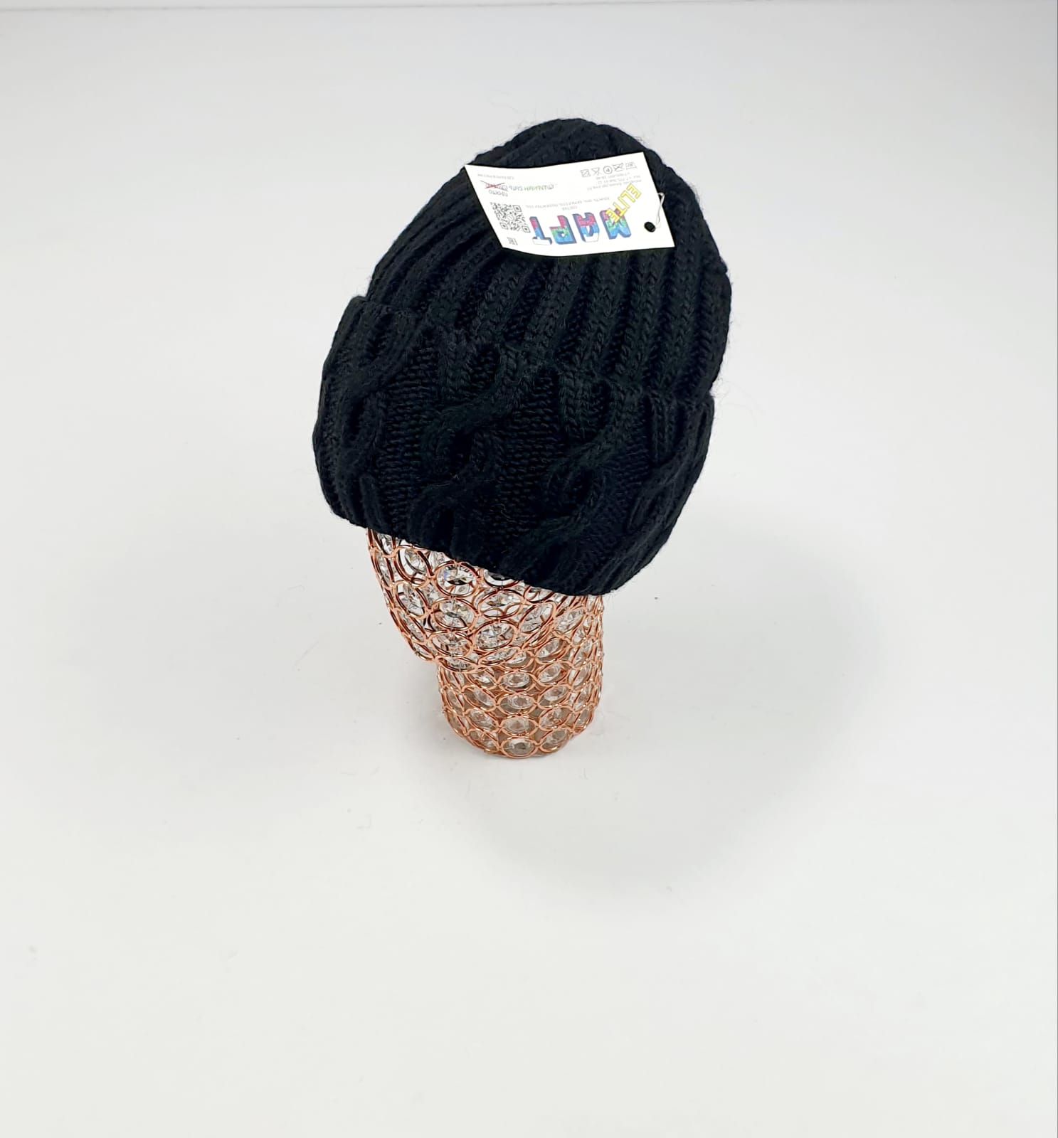 Шапка Март крупновяз. Иота (черный)