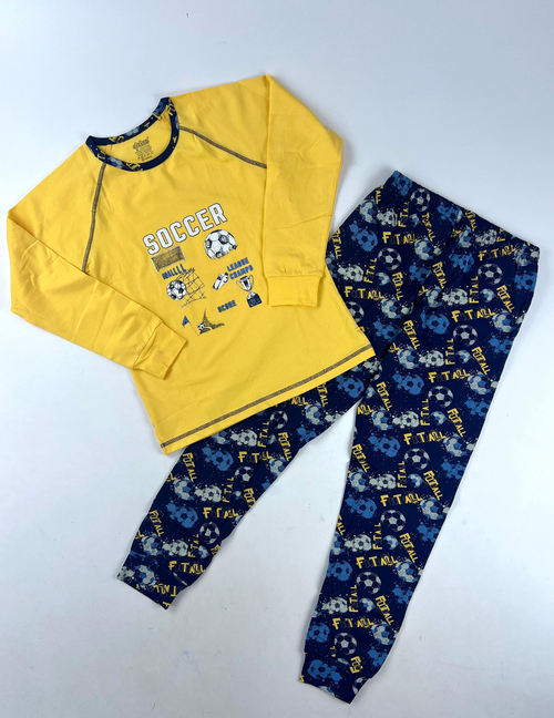 Пижама арт.9613 дл/р. мал. 9 (желтый)