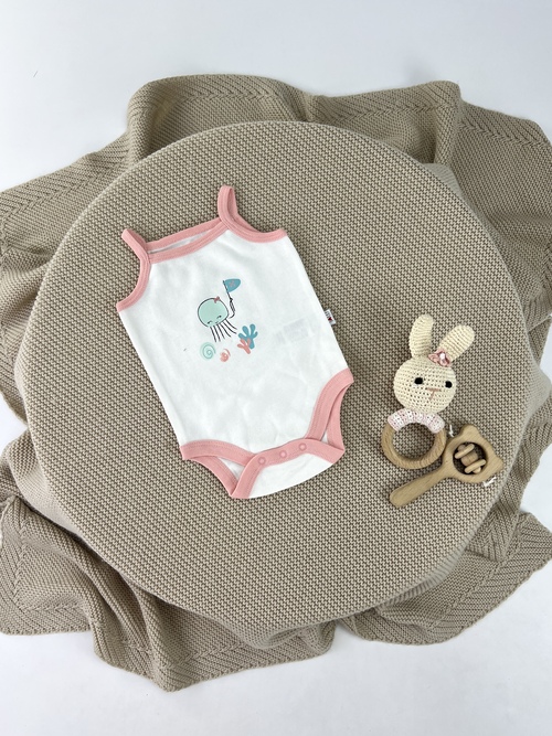 Боди-майка арт.2350 0-3 (белый)