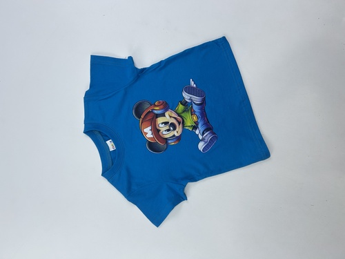 Футболка Микки Маус арт.151023 CHASTE мал. 1-4 (синий)