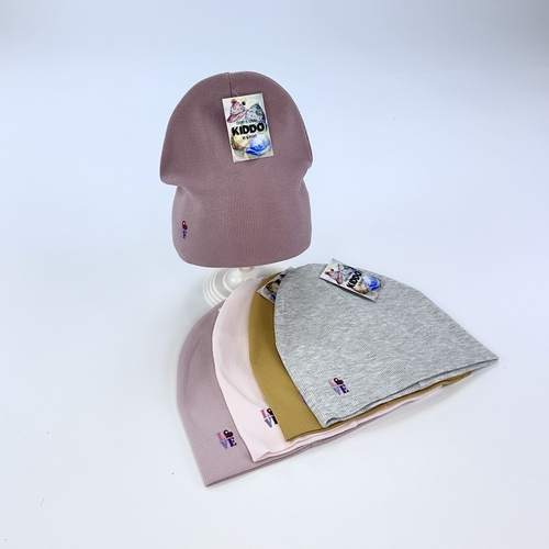 Шапка Kiddo арт.Кшп-42/1 дев. 5-8 (микс)