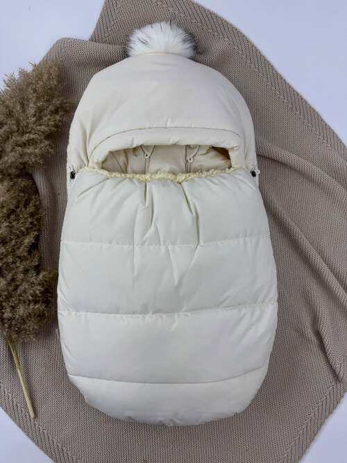 Конверт с комбинезоном Один бубон арт.10309 Danababy (айвори)