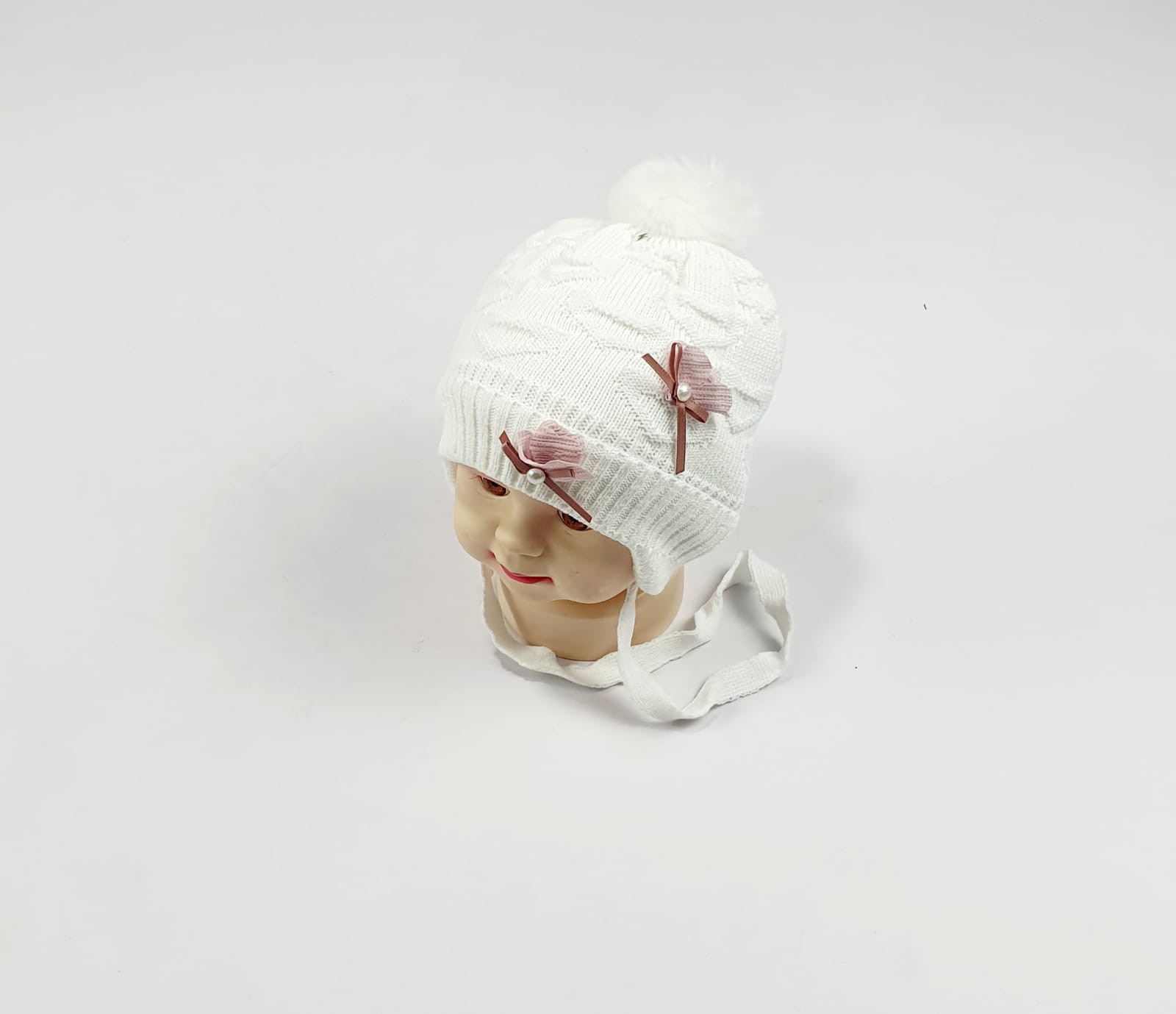 Шапка малютка арт.1005 (белый)