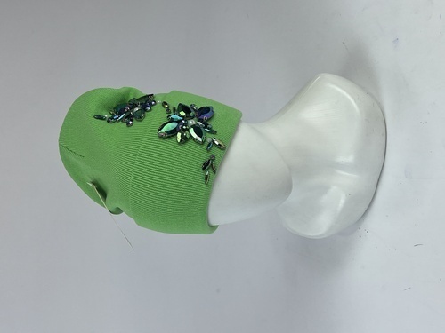 Шапка Кароза Хейсон Двойной цветок (салатовый)