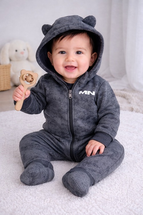 Комбинезон арт.MNL-01/2 MNMAL мал. 62р (графитовый)