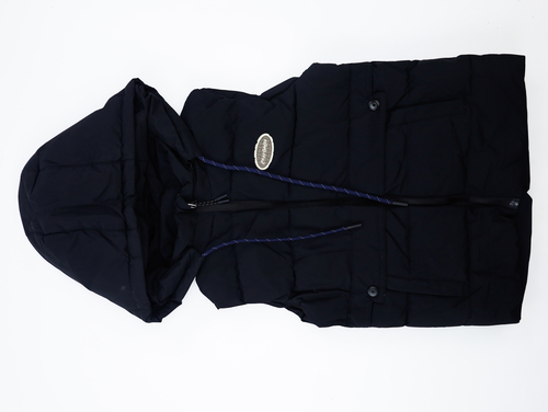 Жилет с капюшоном арт.25139 ZYJJ baby дев. 86-110 (черный)