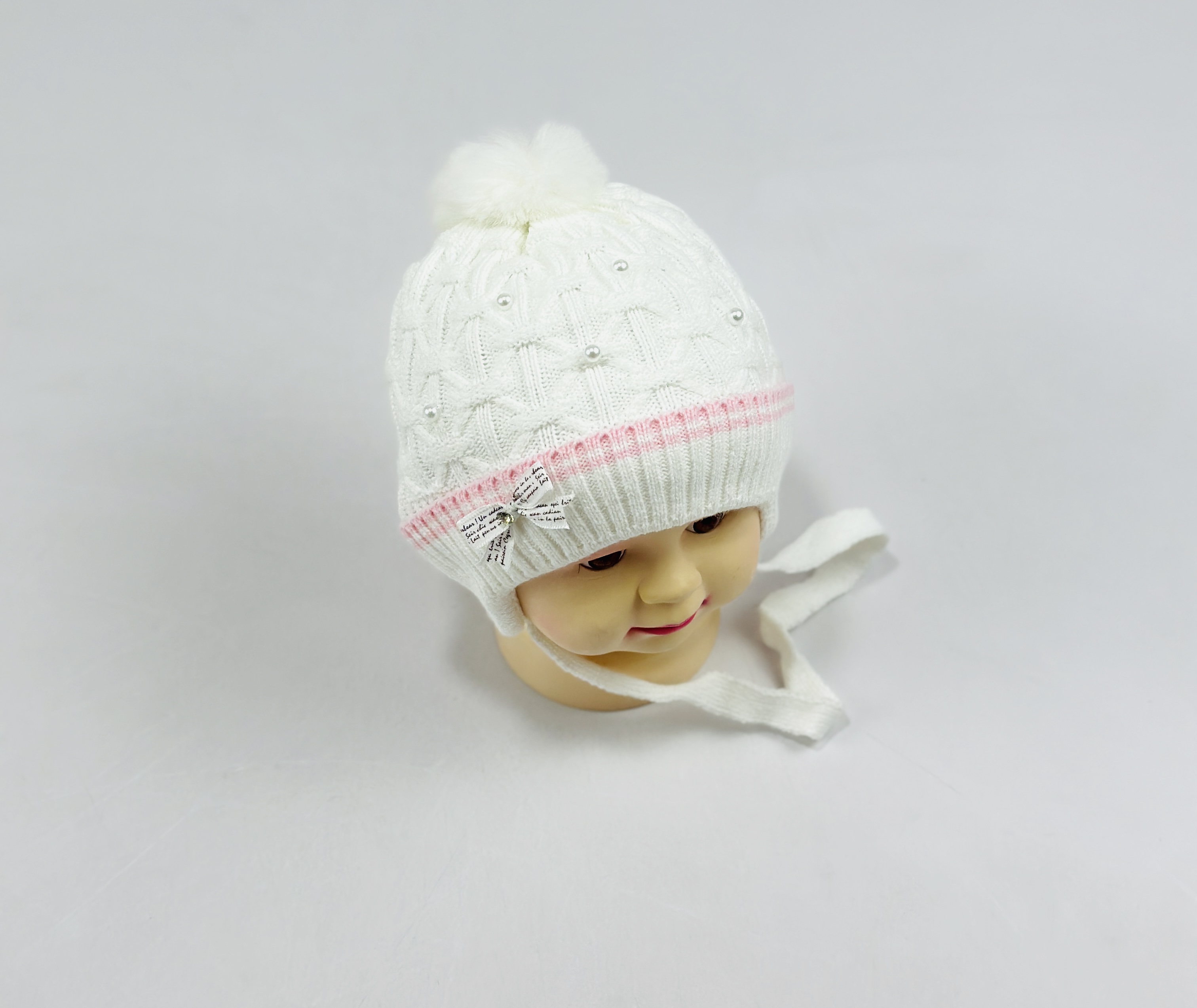 Шапка малютка арт.1020 (белый)