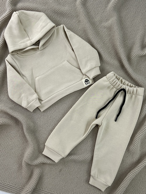 Костюм (кофта+штаны) начес арт.5684 Ronix мал. 9-24 (бежевый)