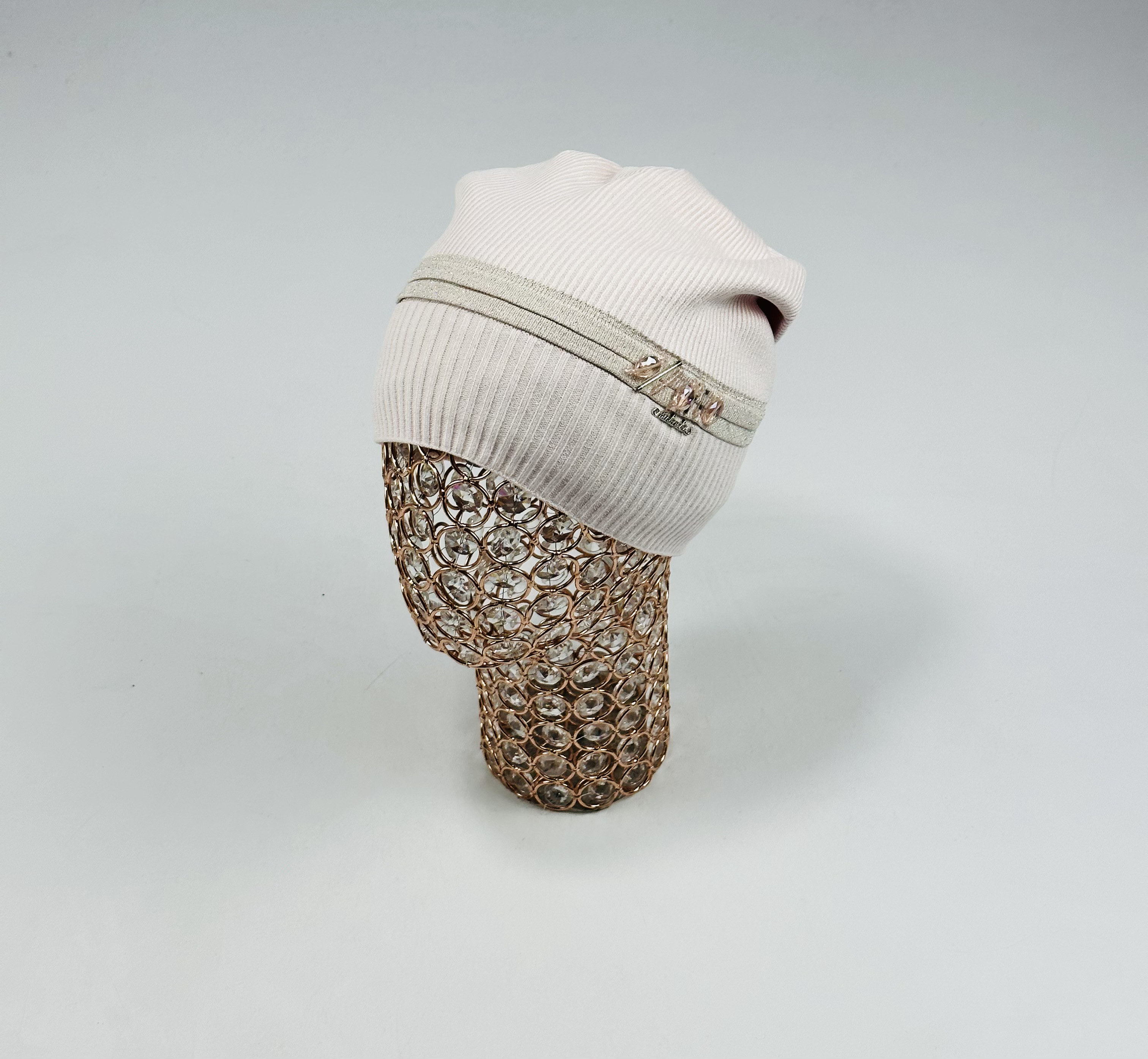 Шапка Корки Версаче (бл.розовый)