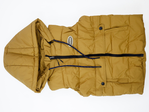 Жилет с капюшоном арт.25139 ZYJJ baby дев. 86-110 (горчичный)