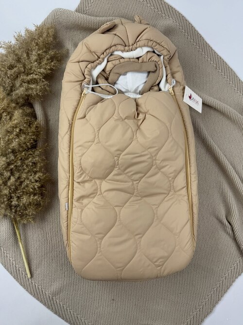 Конверт с комбинезоном Стеганый арт.10308 Danababy (бежевый)