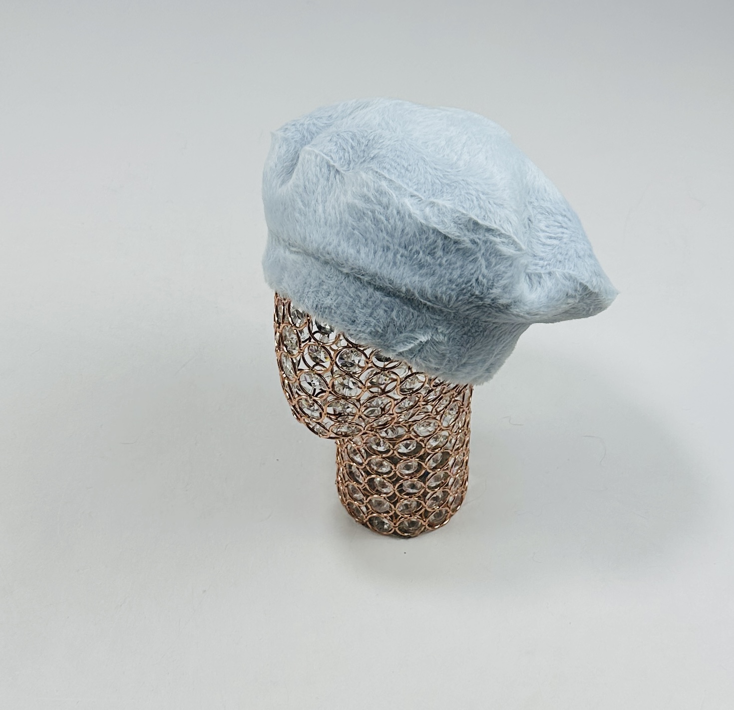 Берет Китай Галстунчик (голубой)