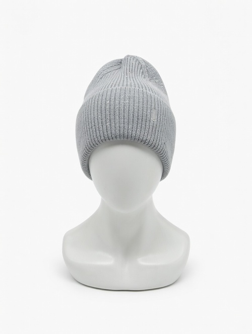 Шапка Бирана арт.V-3579 Lamir жен. 56-58 (светло-серый)