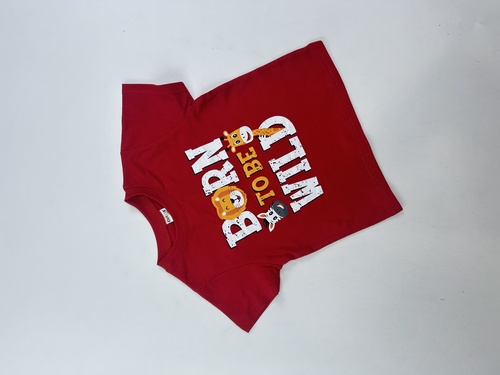 Футболка Born to be Wild арт.151022 CHASTE мал. 1-4 (красный)