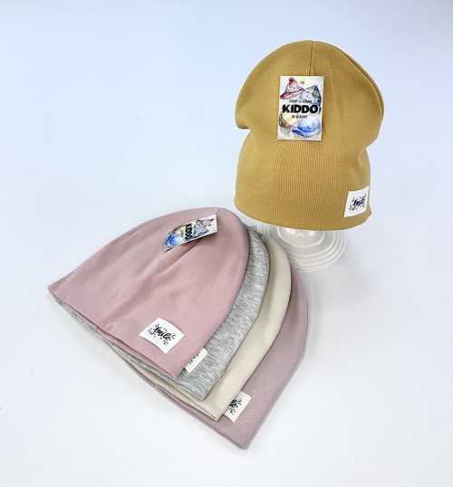 Шапка Kiddo арт.Кшн-134/1 дев. 3-4 (микс)