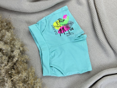 Шорты OUR FIRST арт.18104 Lumina kids дев. 8-12 (бирюзовый)