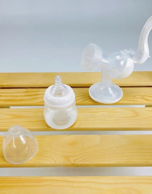 Механический Молокоотсос арт.RY-60090 150мл (белый)