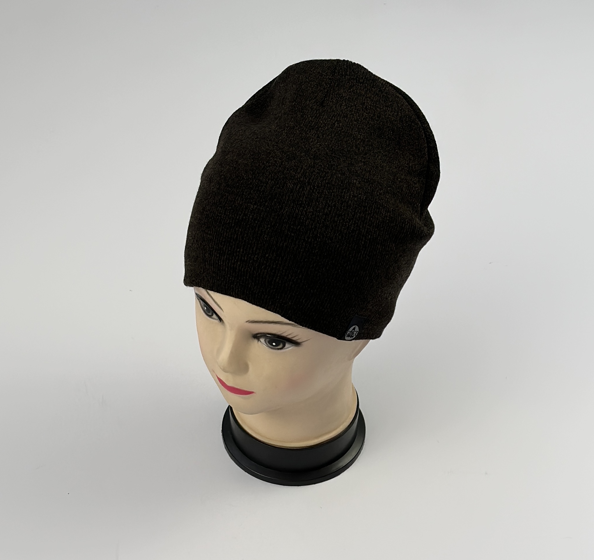 Шапка ГТМ Двойная Ластик (коричневый)