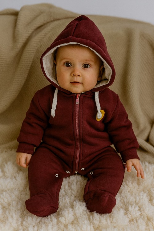 Комбинезон арт.8931 By Murat Baby мал/дев. 3-12 (бордовый)