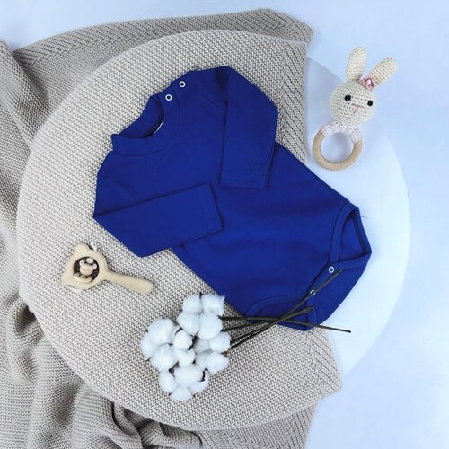 Боди арт.FB-1845 мал/дев. д/р 3-24 (т.синий)