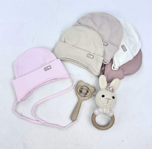 Шапка Baby с зав. с/о арт.58200 Тамара дев. 3-6м (микс)