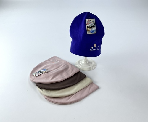 Шапка Kiddo арт.Рп-022 дев. 3-4 (микс)