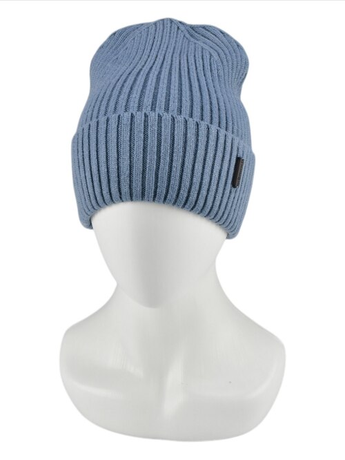 Шапка Бруна арт.12724 Korkki муж. 56-58 (джинсовый)