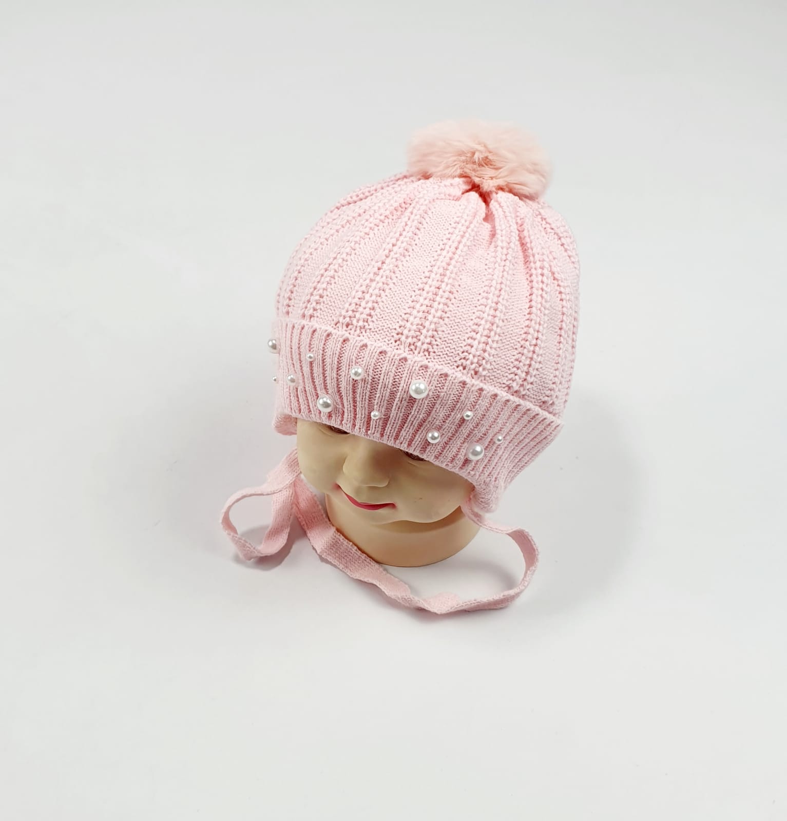 Шапка малютка арт.1009 (розовый)