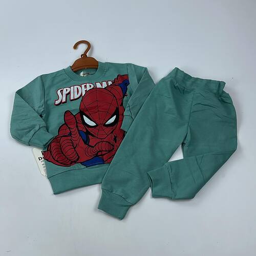Костюм (Кофта+штаны) Человек-паук арт.800101 DassiM мал. 1-2 (полынный)