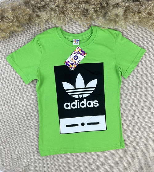 Футболка Adidas арт.660707 BIM kids мал. 9-12 (зеленый)