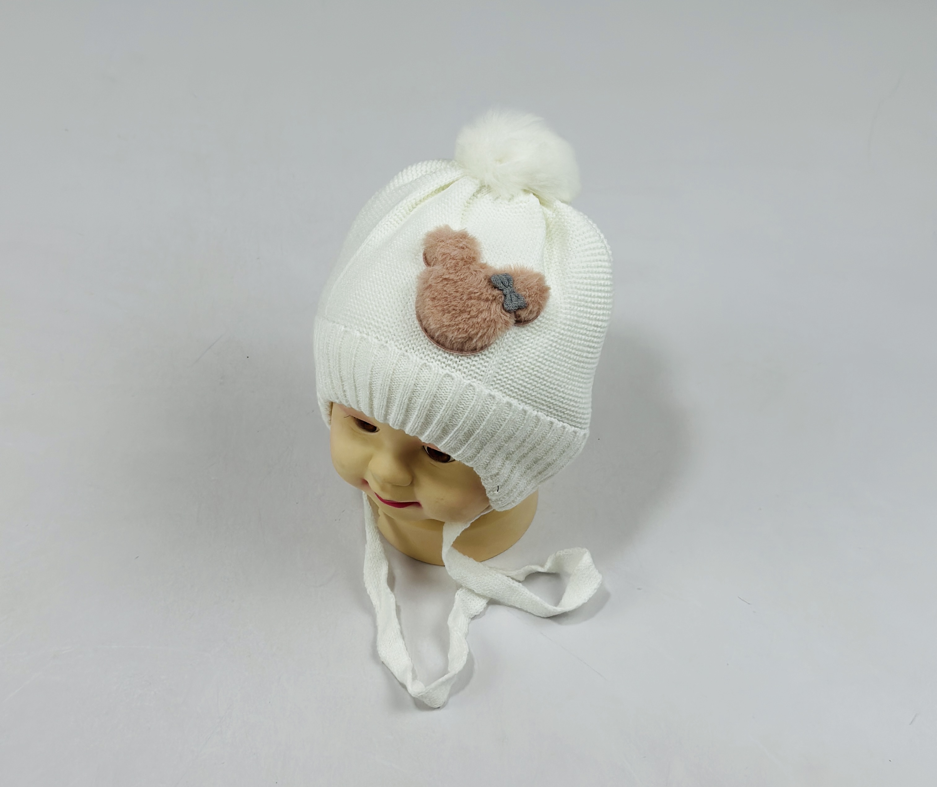 Шапка малютка арт.1026 (белый)