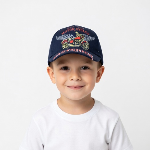 Кепка Kiddo арт.PAP-07 мал. 54 (т.синий)