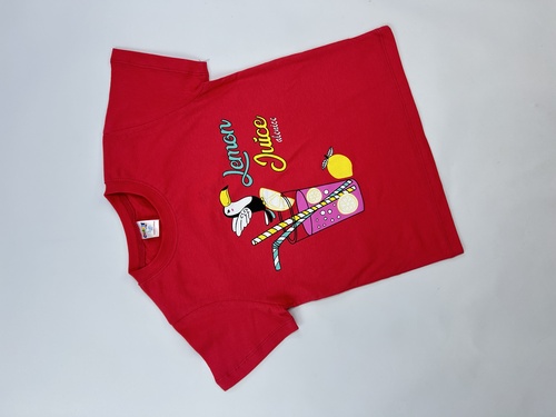 Футболка Juice арт.161010 CHASTE дев. 5-8 (коралловый)