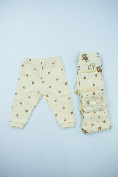 Штанишки Ванилька арт.Ш-5010 Dana baby уни. р.74 (молочный)