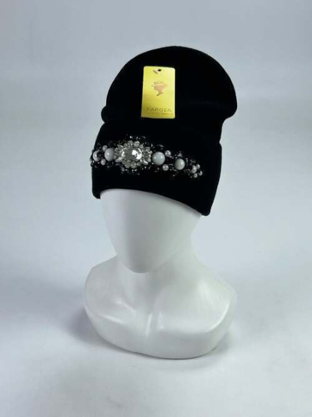 Шапка Кароза Хейсон от.ожерелье (черный)