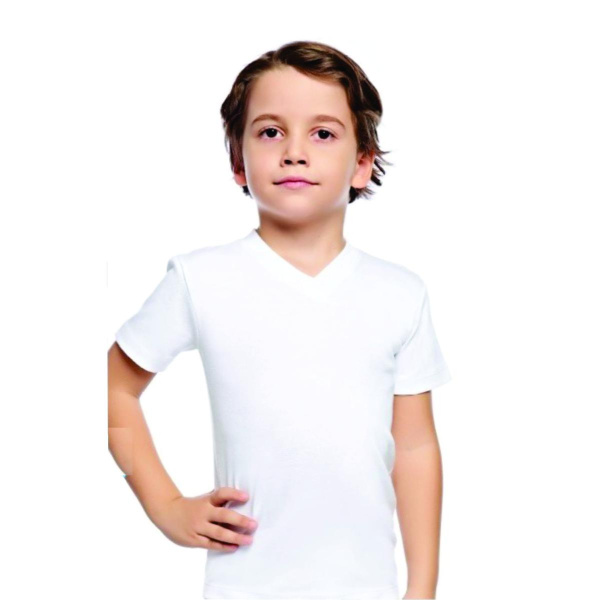 Футболка арт.7019-01 мал. 9-10 (белый)