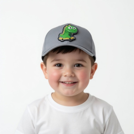 Жилет с капюшоном Динозавр арт.MJ-100 JPLT мал. 92-116 (серый)