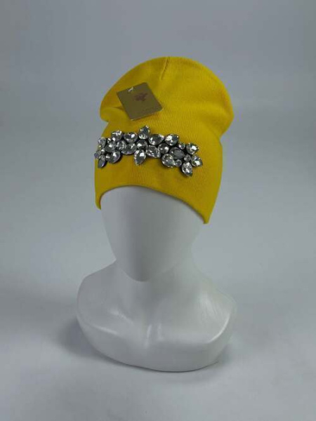Шапка Кароза Хейсон б/от Ком.цветок (желтый)
