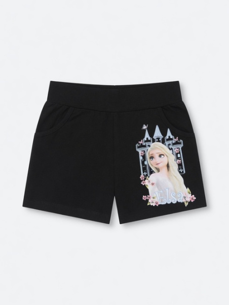 Шорты Elsa арт.18109 Lumina kids дев. 8-12 (черный)
