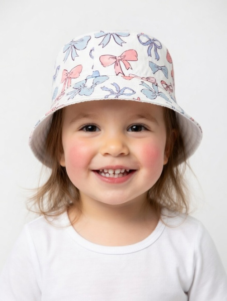 Панама Бантик арт.99-1/7 Kiddo дев. 52 (белый)