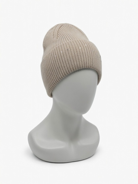 Шапка Бирана арт.V-3579 Lamir жен. 56-58 (светло-бежевый)