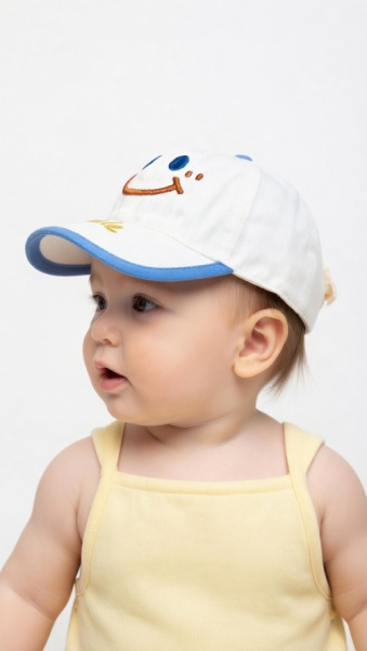 Кепка Dudula арт.DC2910 Smile мал/дев. 48 (белый)