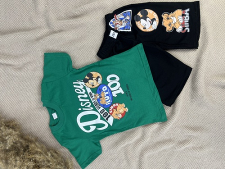 Костюм (рубашка+штаны) арт.25612 Mina Mino мал. 9-24 (молочный/темно-серый)