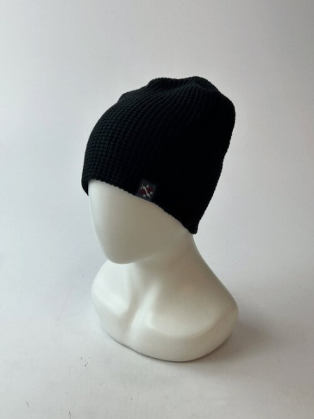 Шапка ГТМ Двойная Джек (черный)